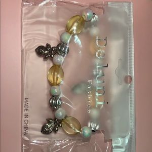nice bracelet with charms, brand new.